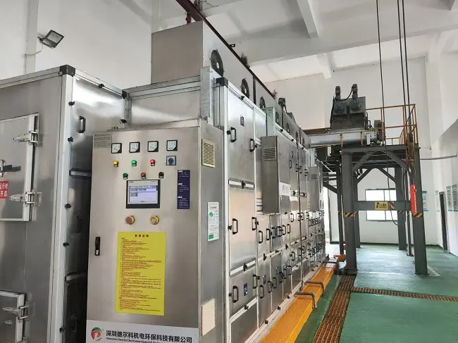 吉安高新污水处理厂污泥干化项目现场图